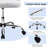 Home Office Desk Chair, Office Chairs Desk Chair Rolling Task Chair Computer Chair Adjustable With Wheels Armless For Bedroom, Vanity Chair For Makeup Room, Living Room-1894578872