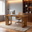 Solid Wood Executive Desk-312838684