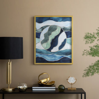 «Siren's portail I», reproduction encadrée - bois massif