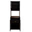 Armoire de rangement avec garde-manger Black Farmhouse