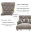 Chaise de salle à manger Parsons-107726644