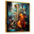Gold Floater Framed