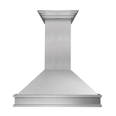 ZLINE 30 in. Designer Series Ducted Wall Mount Range Hood in Satin Stainless Steel (8656S-30)