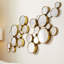 Bubbles Flat Metal Mirror