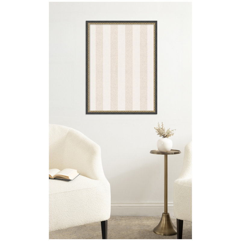 Tableau d'affichage en lin encadré en tissu, Matinée bronze noir, 25" H x 19" W