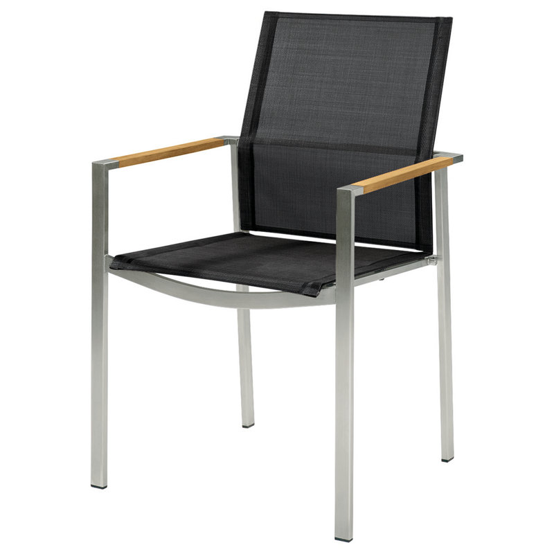Mercury Outdoor Lounge Chair, Charcoal