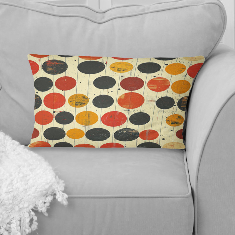 Coussin lombaire à pois Dots