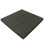 Carreaux de terrain de jeu en caoutchouc noir 2,5 po Eco-Safety