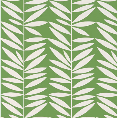 Papier peint à feuilles