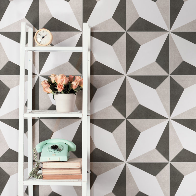 Twenties 8" x 8" Ceramic Wall & Floor Tile