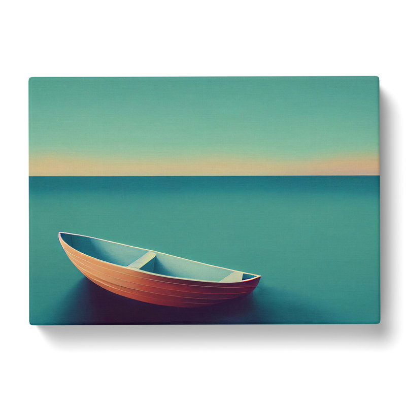 Modern Sailing Boat Vol.3 - Wrapped Canvas Painting, 40cm H x 60cm W x 3cm D