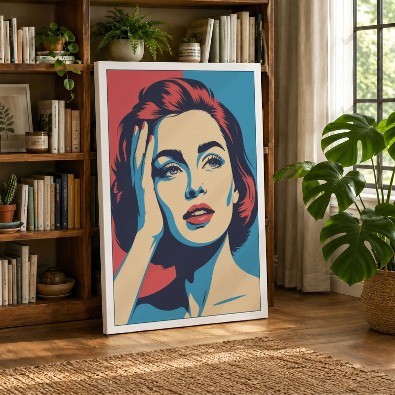 Print, 18x12 - 45.7 x 30.5 cm, Teal Border