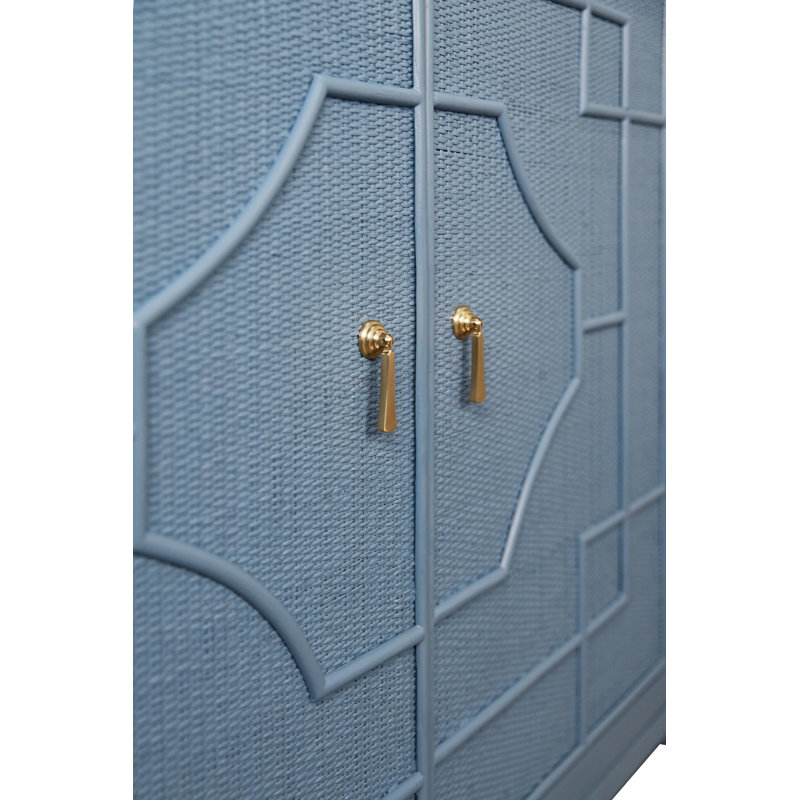 58'' W Buffet, Capri Blue