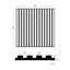 Acoustic Slat Wood Tile Natural Wall Panels
