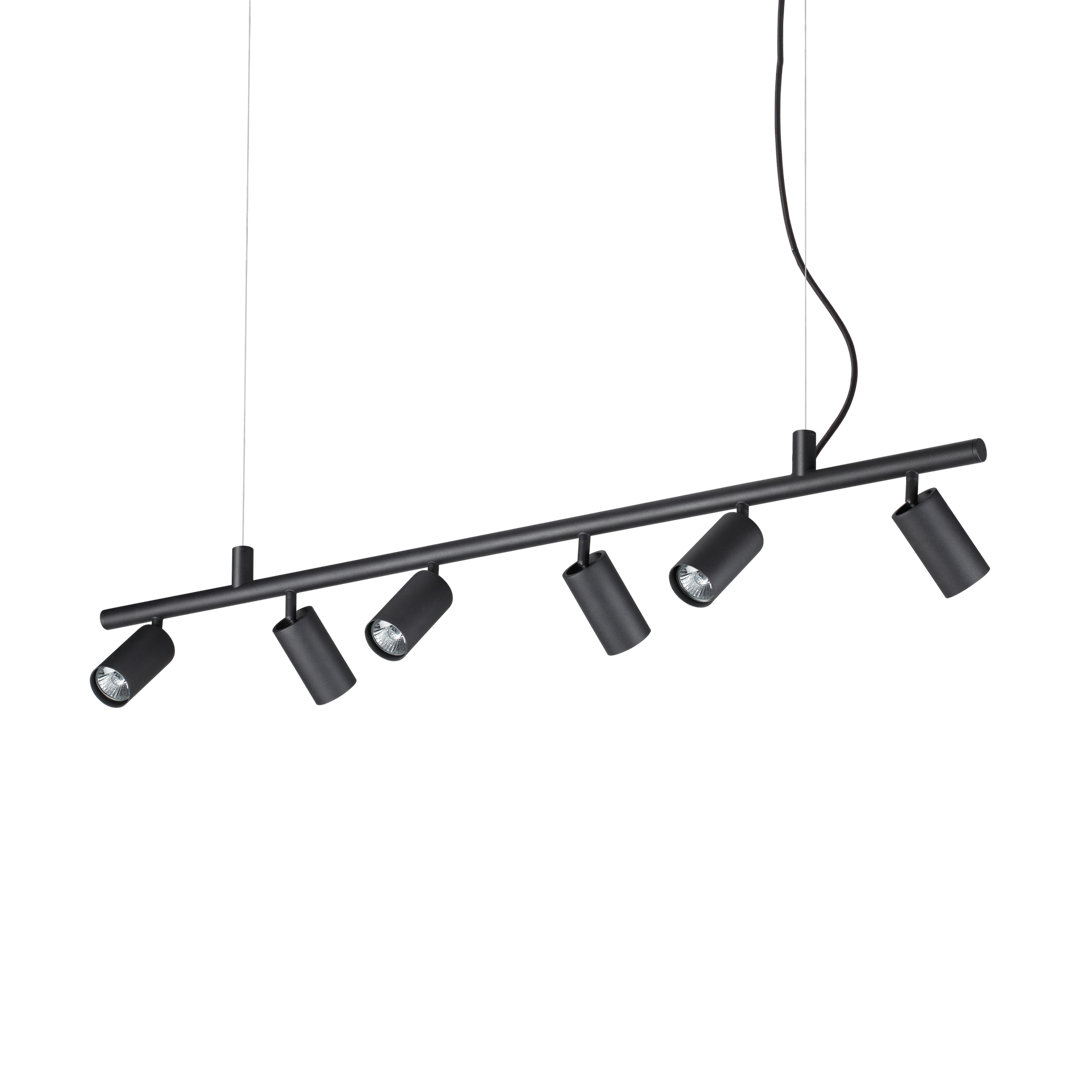 Dynamite 6-Light Kitchen Island Linear Pendant