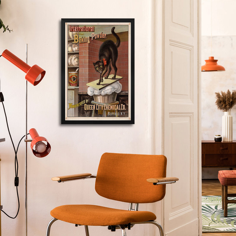 Catastrophe in the Kitchen, 1885 Premium Framed Posters, 32" H x 24" W