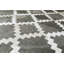 Tapis géométrique tissé à la machine en polyester / chenille à l'huile d'olive-1617661352