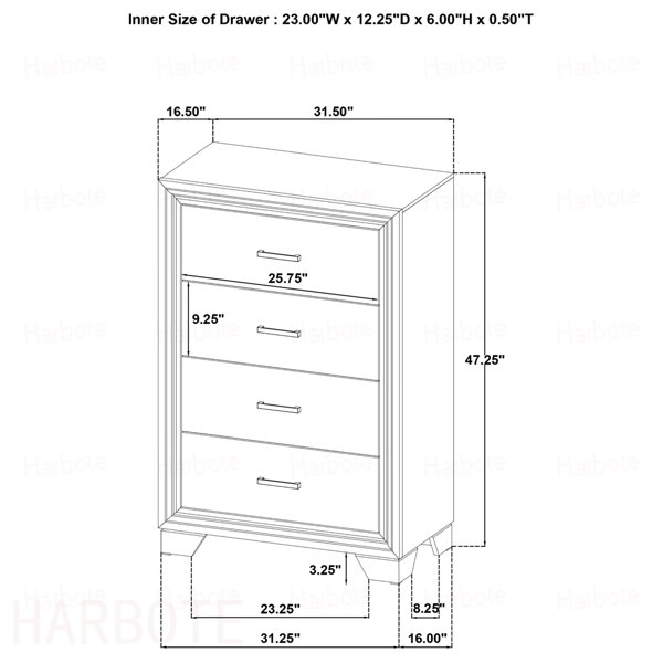 Dimensions du produit