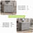 36'' Freestanding Single Sink Bathroom Vanity with Ceramic Top