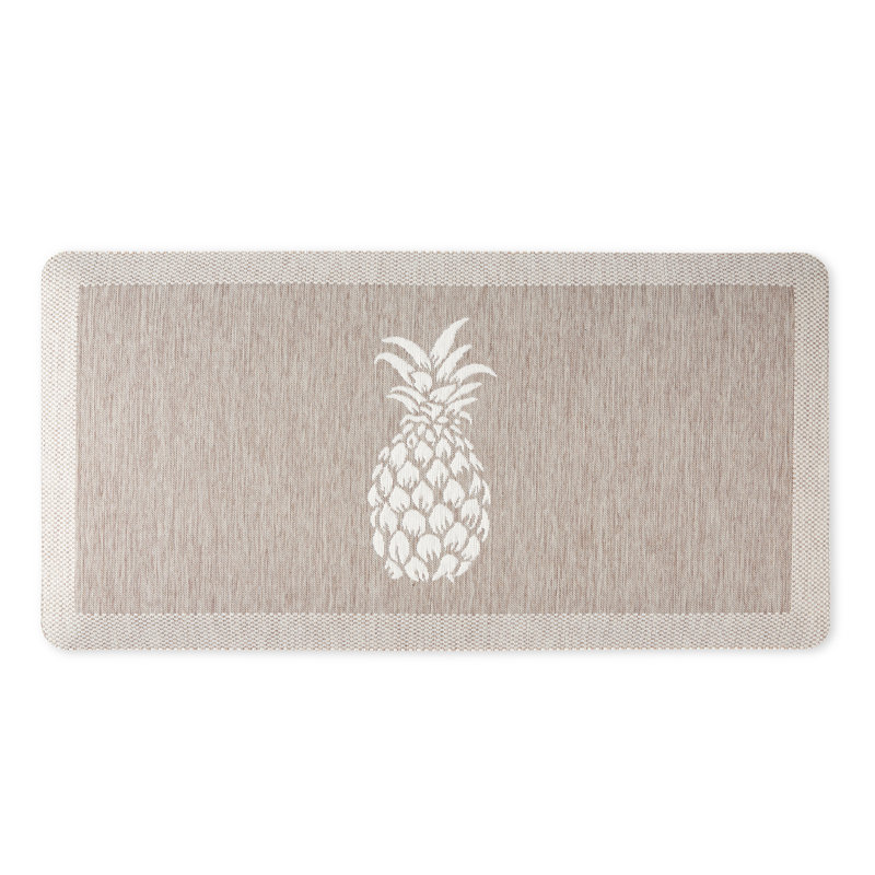 Tapis de cuisine Martha Anoha, Brun café, Rectangle 19,6 po x 39 po