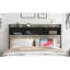 Base de lit Cadre de lit plateforme en bois avec rangement et 2 clés USB sans bruit ni besoin de sommiers à ressorts Outils de rangement faciles à installer Grand espace de rangement sous le lit Antique