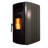 2200 Square Feet Direct Vent Freestanding Wood Pellets Stove with Blower and with Adjustable Thermostat
