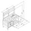 Large Sand and Water Play Kitchen Set