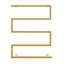 Voltaire 5-Bar Electric Towel Warmer in Brushed Gold-98076170