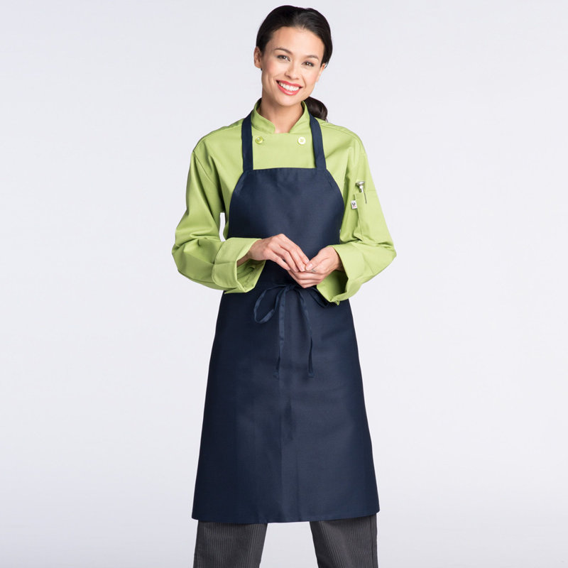Solid Color Apron Sets, Navy Blue