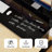 Flavio Height Adjustable Standing Computer Desk With Drawer and USB & Type-C Ports For Home Office-190341274-192039199