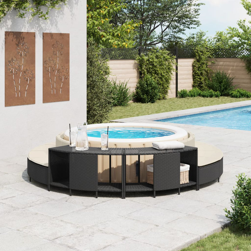 Marchepied 17,7 "en noir, Noir, noir, noir, noir