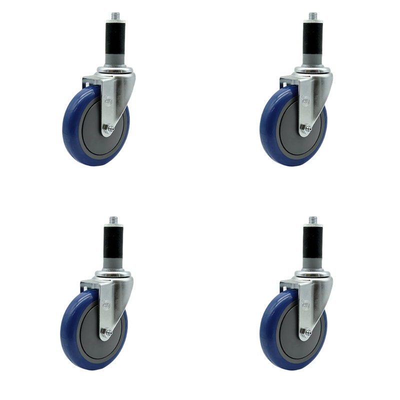 Expanding Stem Caster, Blue