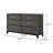 Vineisha 5 - Piece Bedroom Set in Gray Oak and Black-475593978