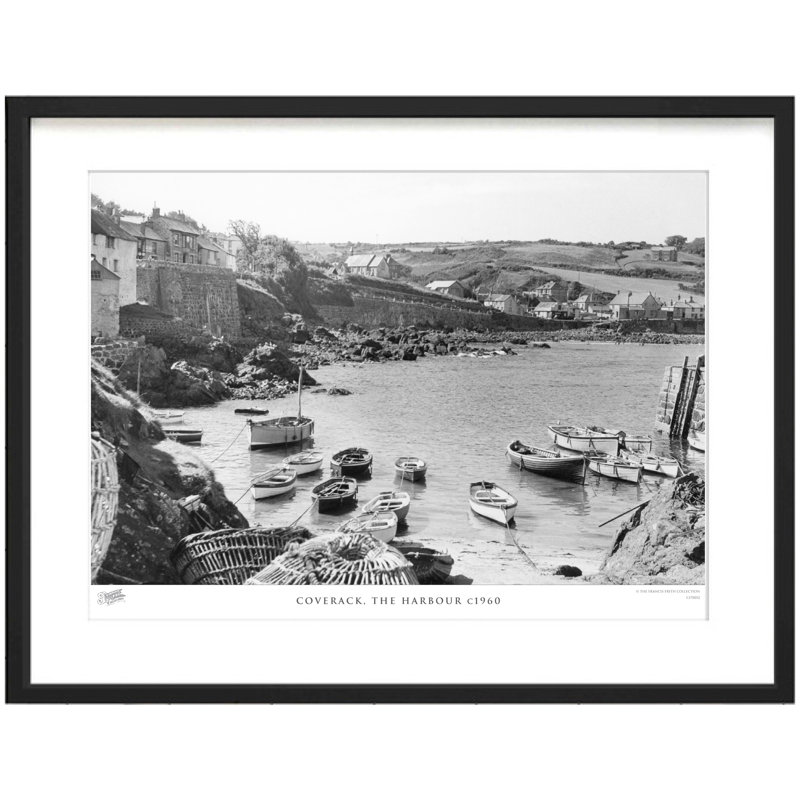 Coverack, The Harbour C1960 - Single Picture Frame Print, 45cm H x 60cm W x 2.3cm D