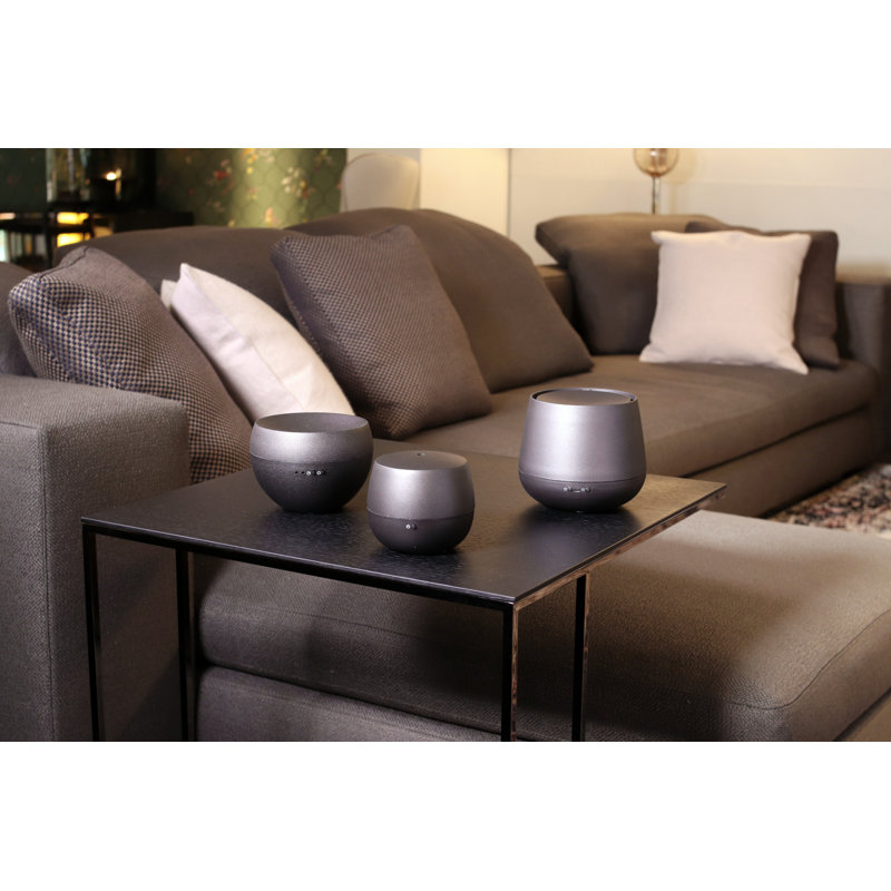 Diffuseur d'huiles essentielles Julia, Gris, H 4,5 po x l 5,3 po x P 5,3 po