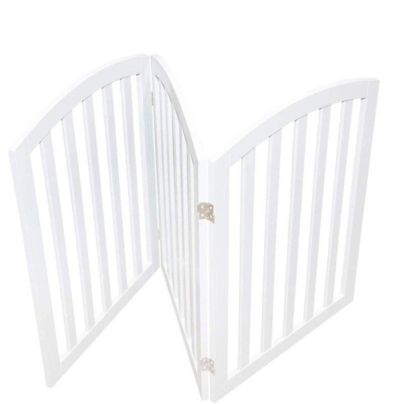Pinette Wood Free Standing Pet Gate