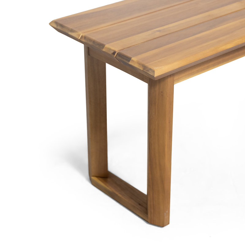 Banc de pique-nique en bois, Teck