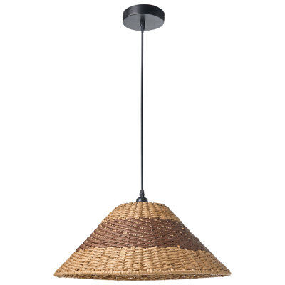 1 - Light Natural Cone Pendant