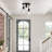 Braefell Glass Semi Flush Mount