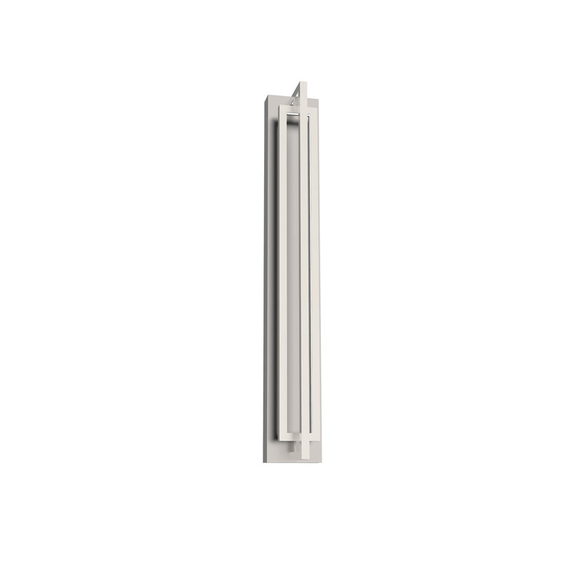 Mondrian 1 - Light LED Bath Bar, Brushed Nickel