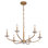 Minka Lavery Atella - 12 Lights Chandelier In Ashen Gold Finish