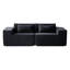 Canapé modulaire rembourré 82 po
