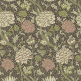 Cray Floral Wallpaper Roll