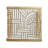 Palm Desert Redford Metal Accent Table