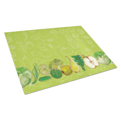 Planche à découper en verre fruits et légumes east urban home
