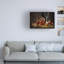 Art mural sur toile tendue - "Buon Appetito" de Margareth Perfoncio pour décoration de salon, de chambre à coucher ou de bureau - 30 x 47-22371136