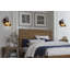 Applique murale 1 lumière Liason de style victorien à finition bronze foncé antique 8 po