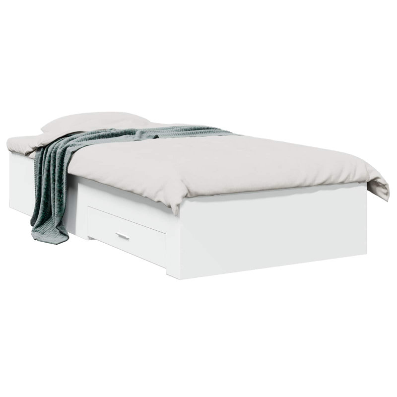 Bed Frame, White