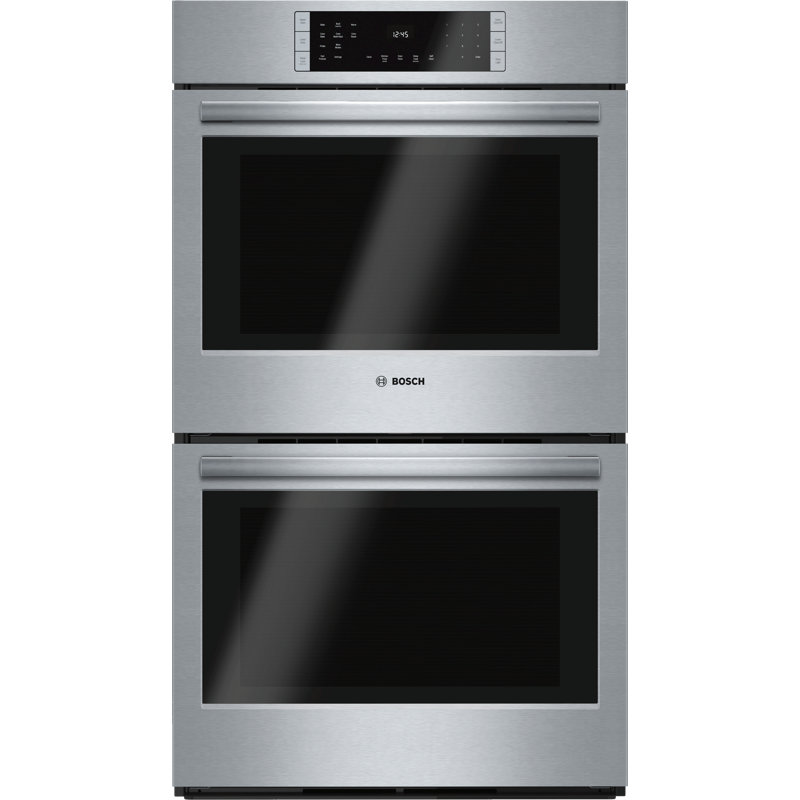 800 Series 30" 9.2 cu. ft Self-Cleaning Convection Electric Double Wall Oven, Stainless Steel