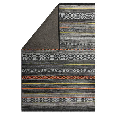 Tapis en coton et polyester tissés à la machine Senter